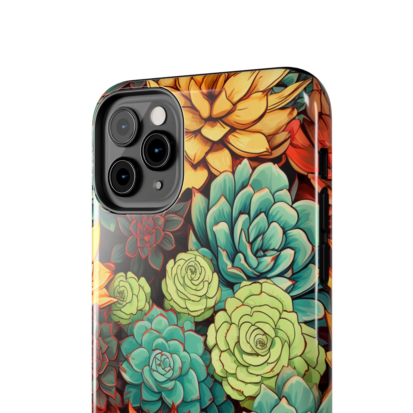 Succulent Desert Cactus Floral iPhone Case | Embrace the Beauty of Arid Elegance