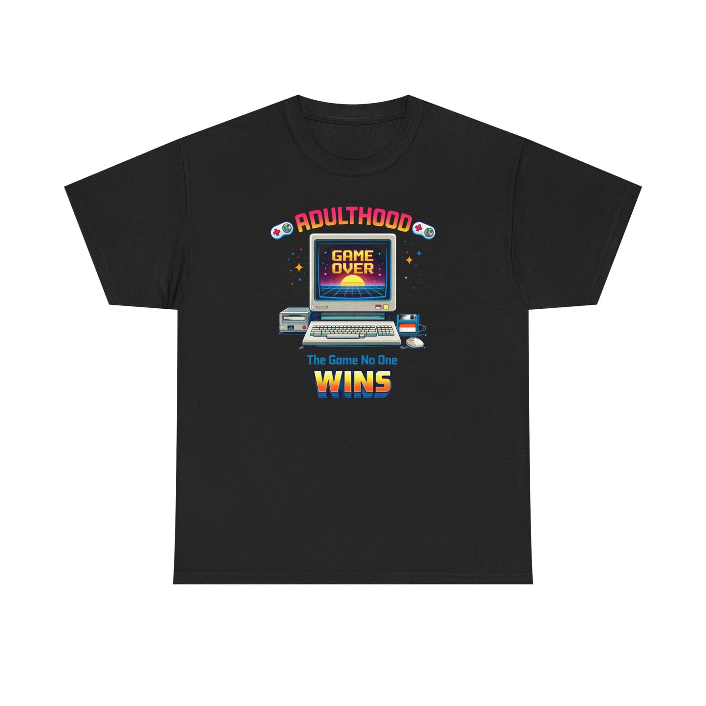 arcade life humor gaming tee