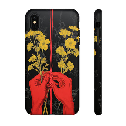 We Are All Connected Floral Phone Case