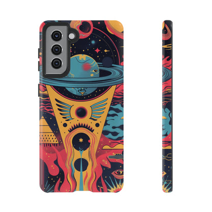 Cosmic Journey Space and Time Phone Case