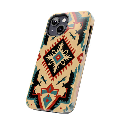 Native American Santa Fe Style Abstract iPhone Case