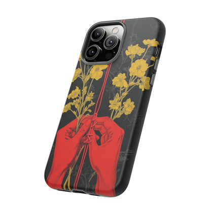 We Are All Connected Floral Phone Case