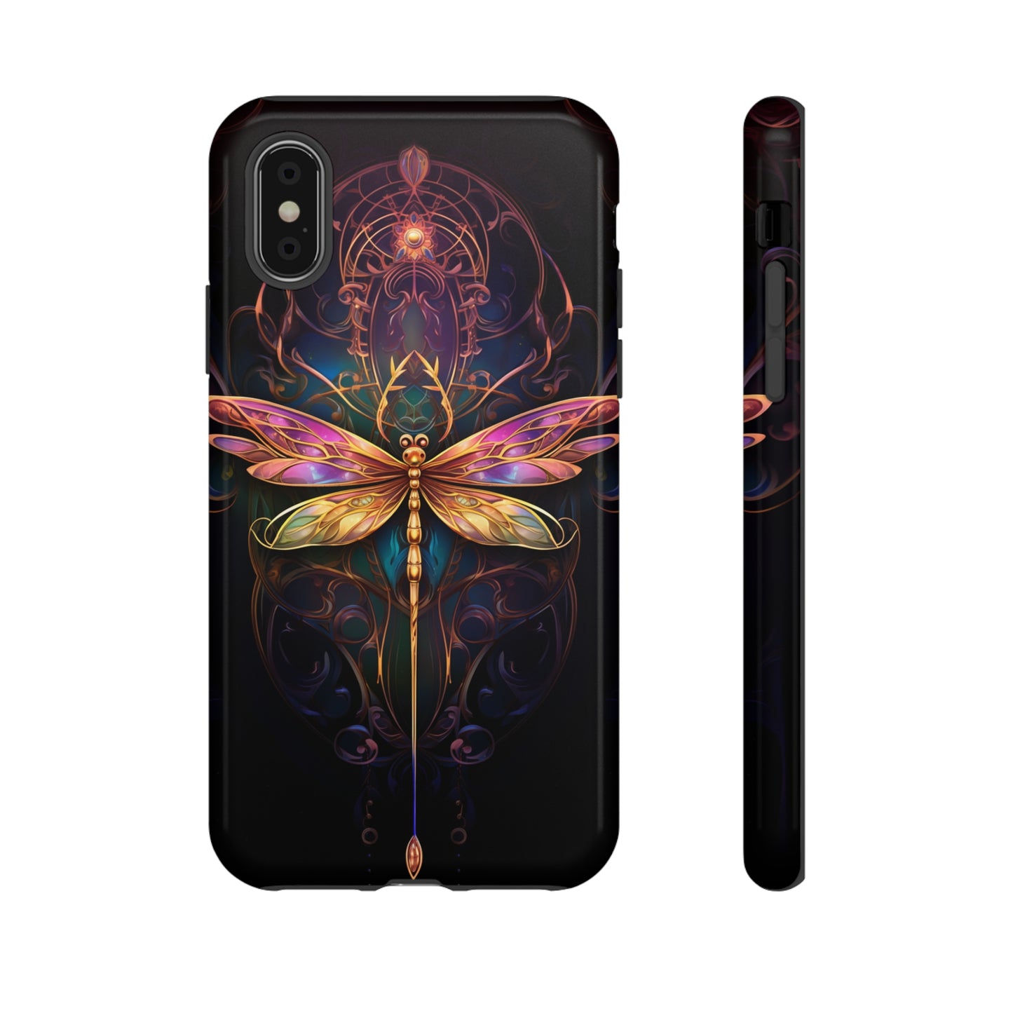 Art Nouveau Dragonfly - A Timeless Symbol of Elegance for Google Pixel, iPhone, and Samsung Cases