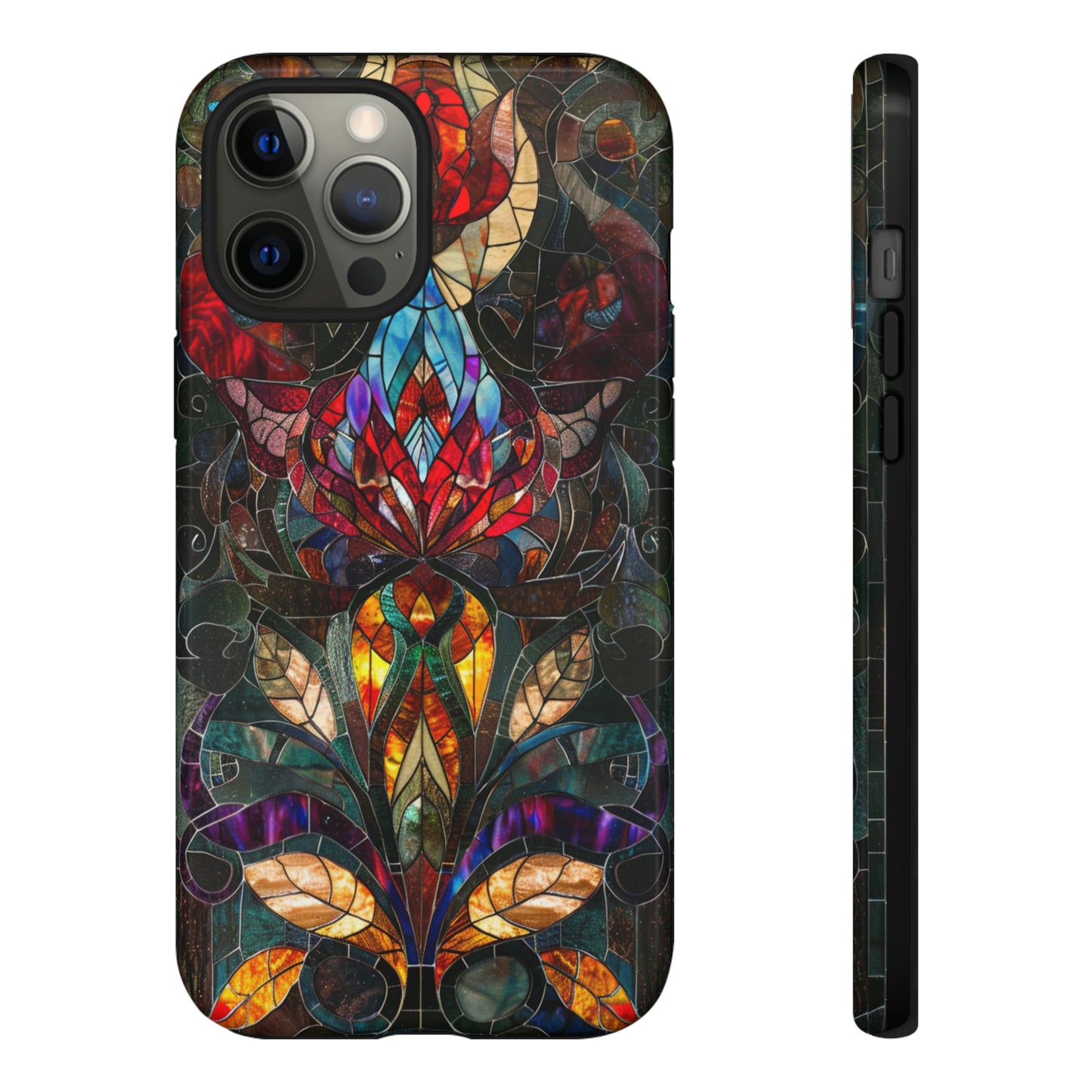 Art Deco Stained Glass floral Phone Case