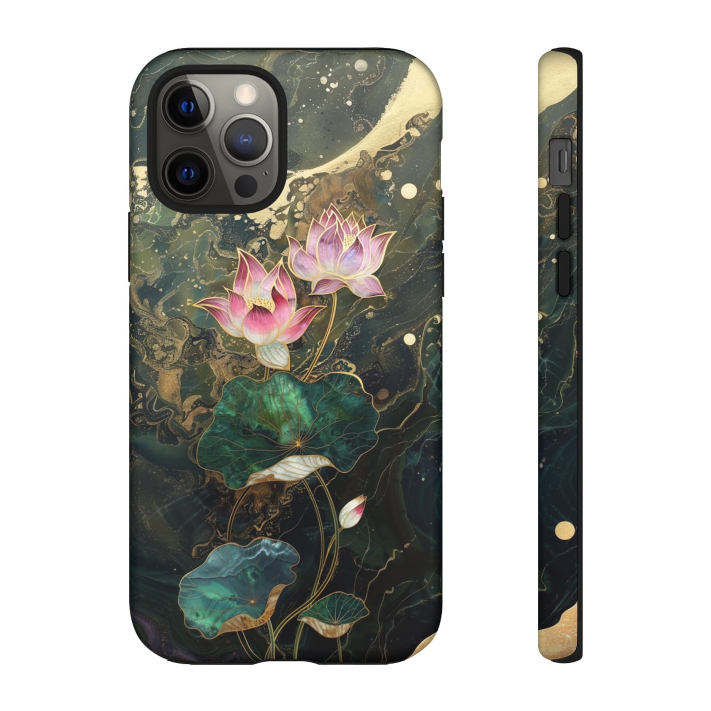 Lotus Floral Zen Art Phone Case