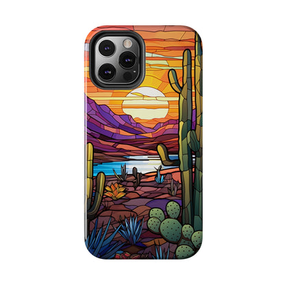 Cactus Desert Sunset