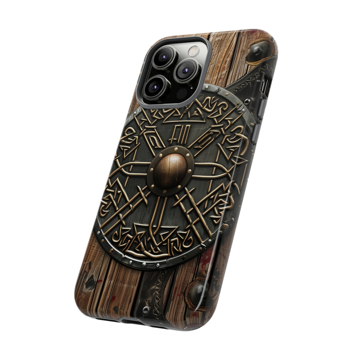 Viking Battle Shield Phone Case