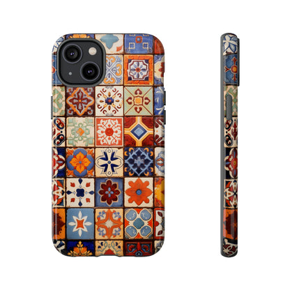 Mexican Tile Phone Case Fits all iPhone 15, Samsung and Pixel