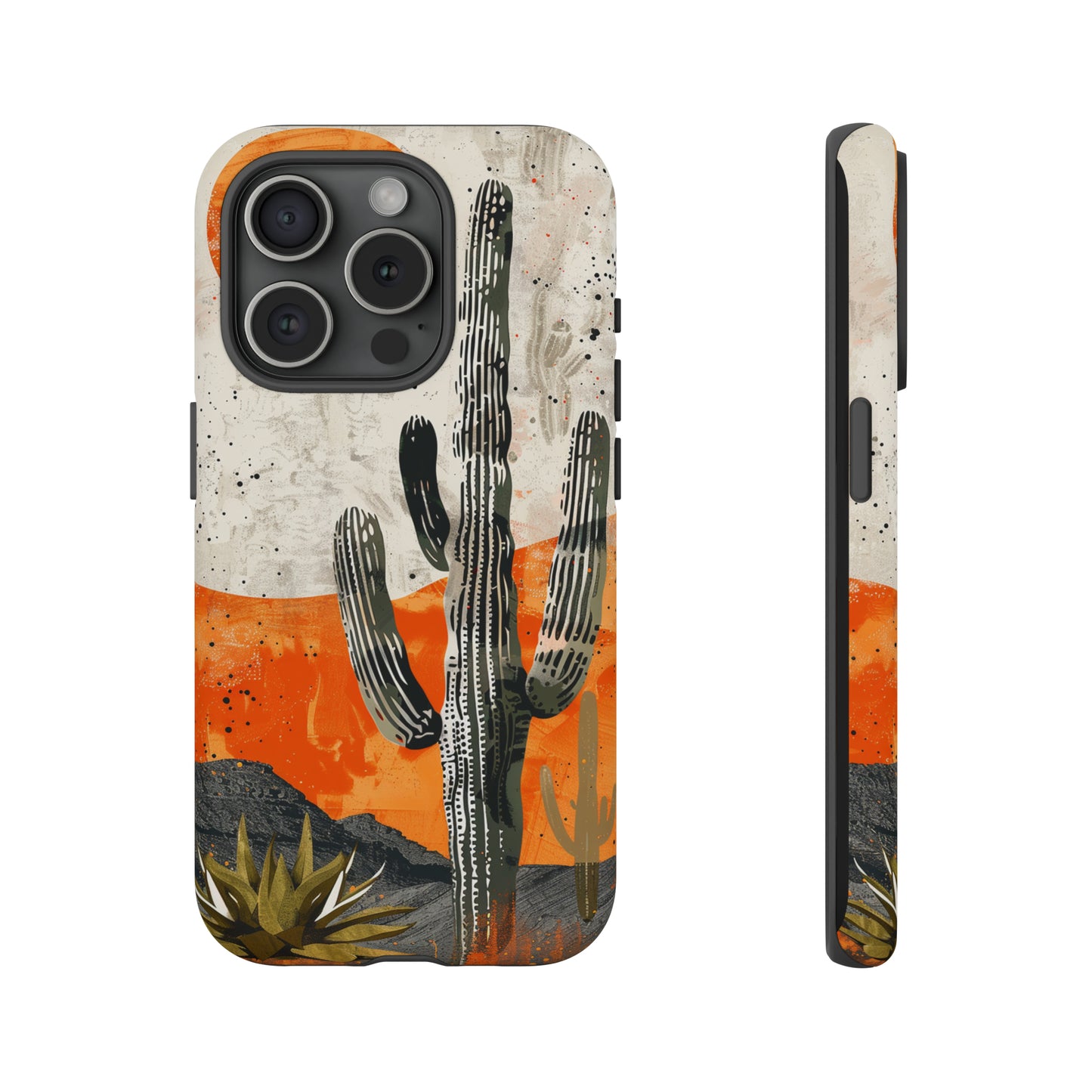 Desert Cactus Western iPhone Case