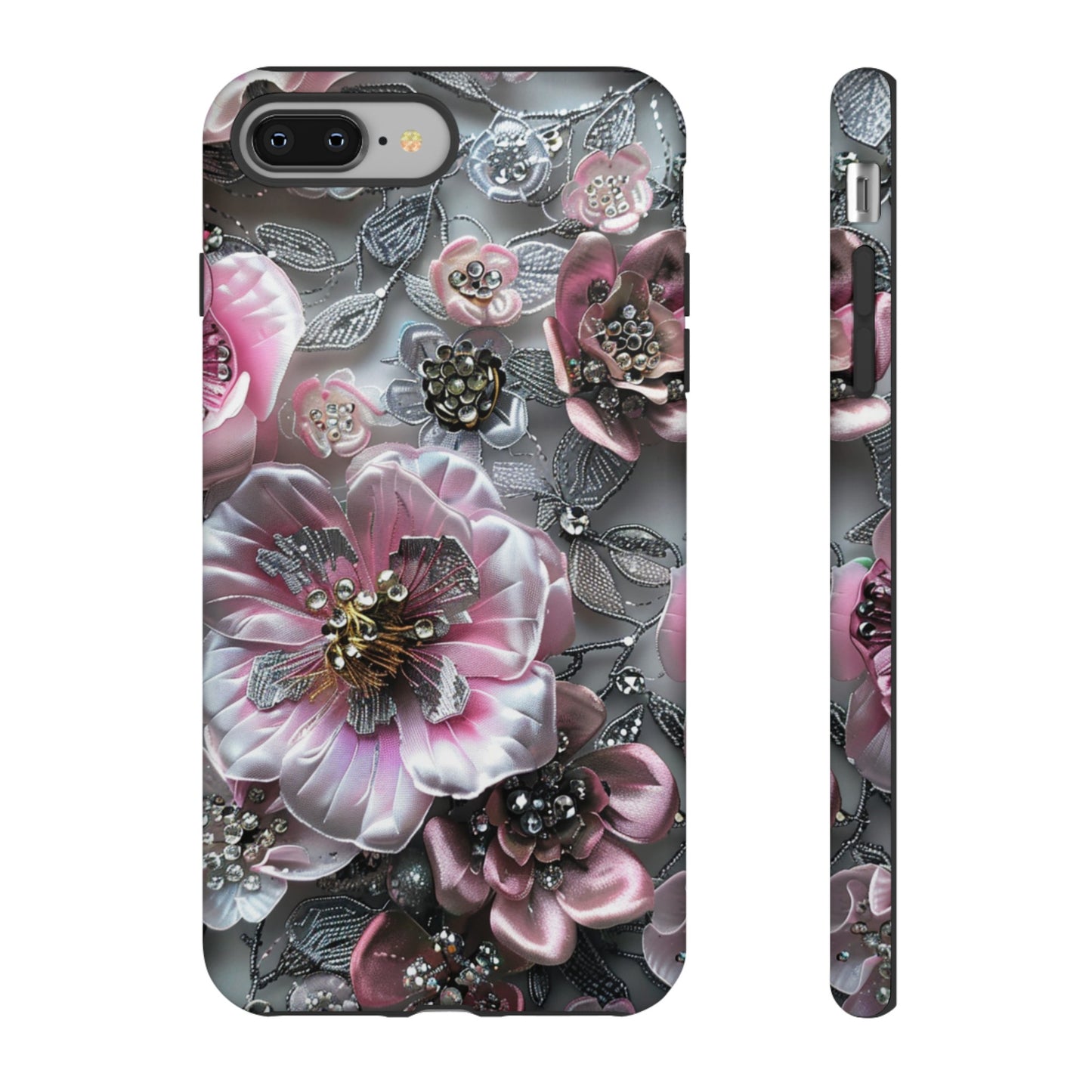 Coquette Aesthetic Floral Art iPhone 15 Case