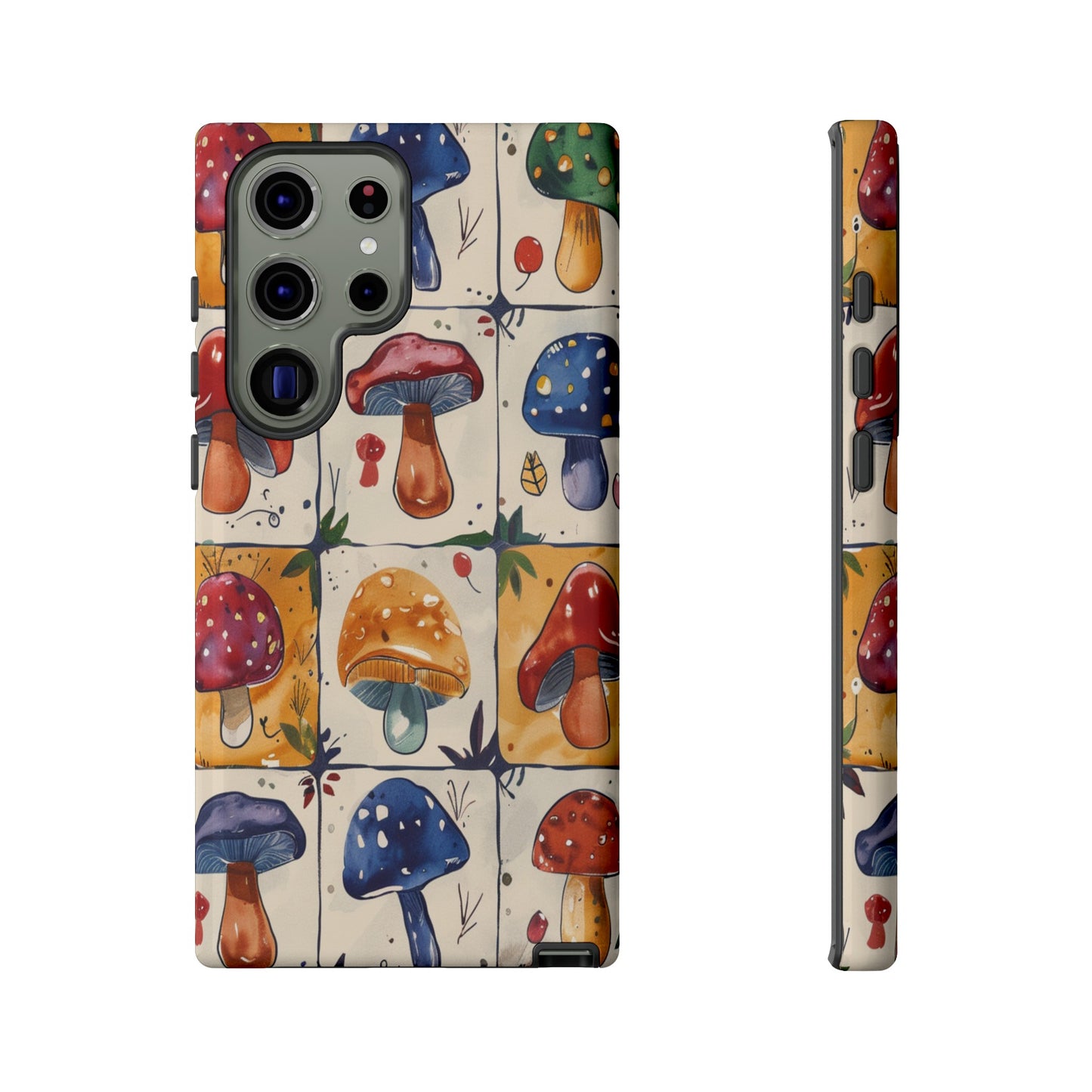 Trippy Magic Mushroom Toadstools Phone Case