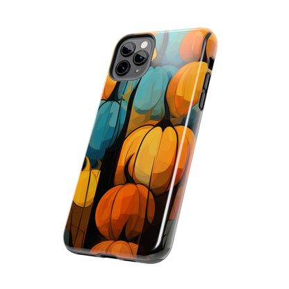 Halloween Fall Pumpkins iPhone Case | Embrace the Spooky Autumn Vibes