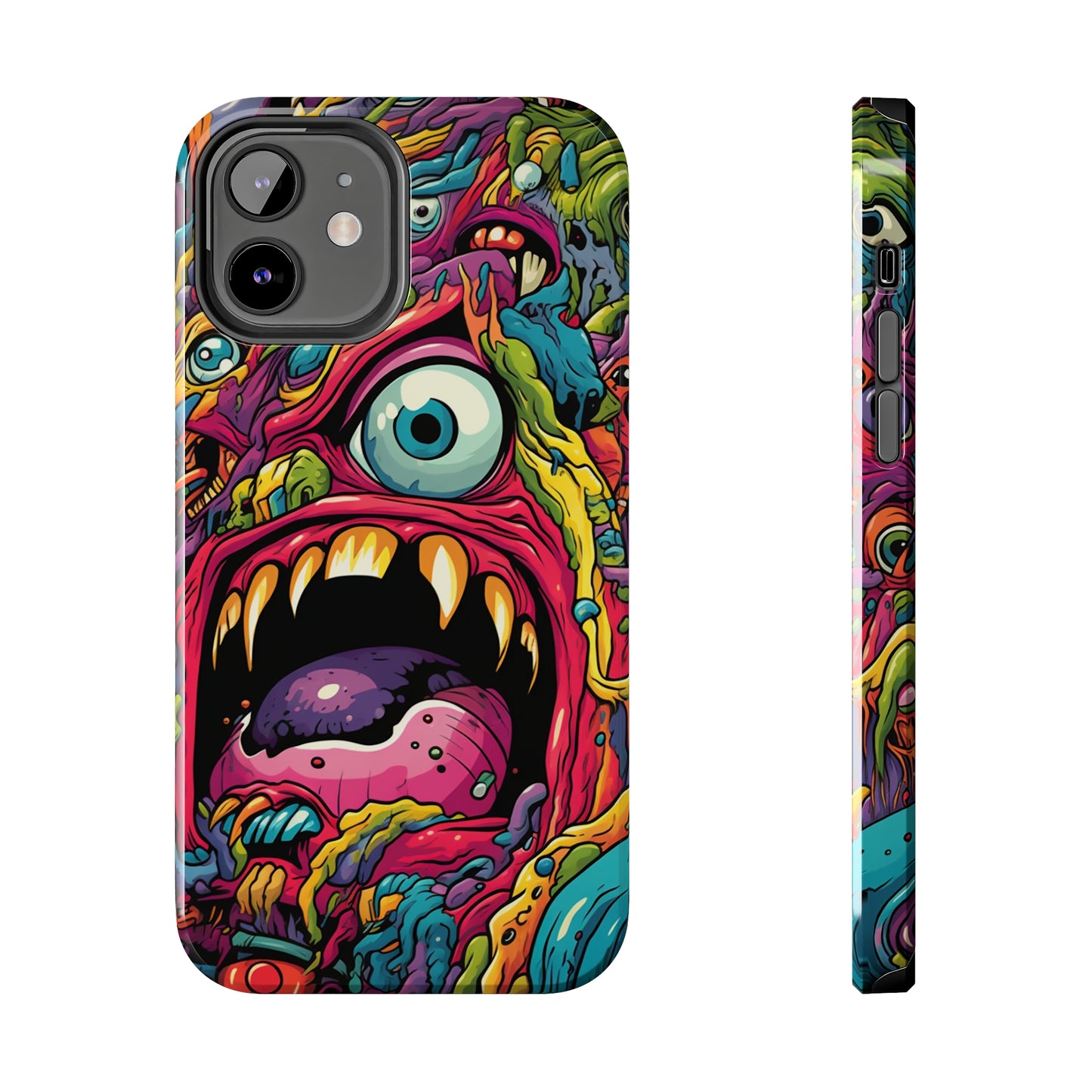 Psychedelic Dive: Monsters in the Mind & Mysteries Under the Bed | iPhone Tough Case