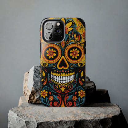 Sugar Skull iPhone Case | Dia de los Muertos Design for Apple iPhone