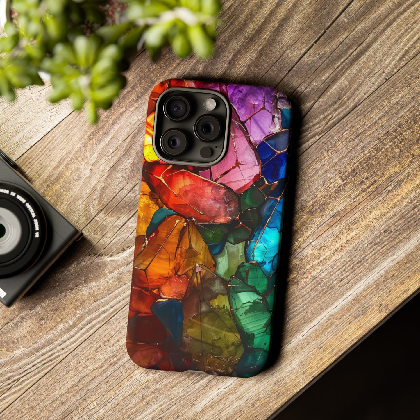 Crystal Stone Matrix Phone Case