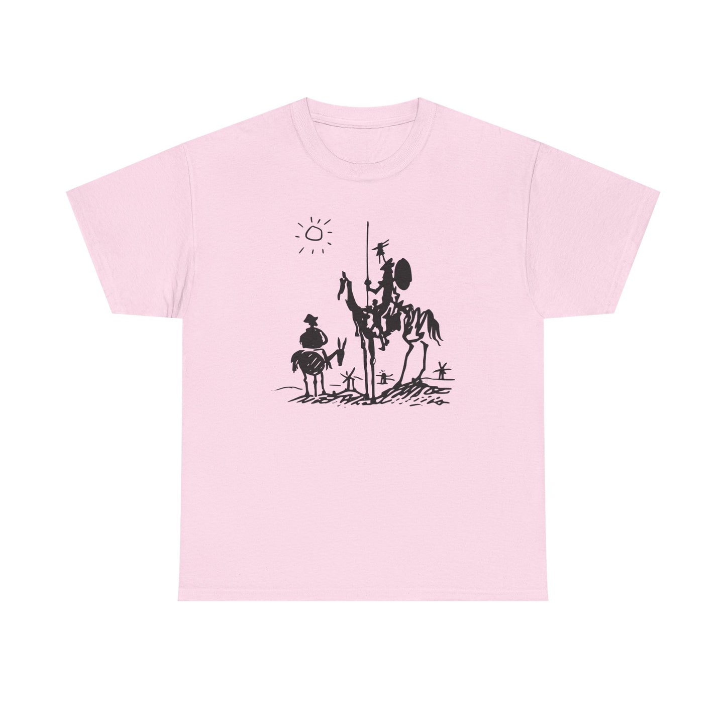 Don Quixote Classic Literature Graphic T-Shirt