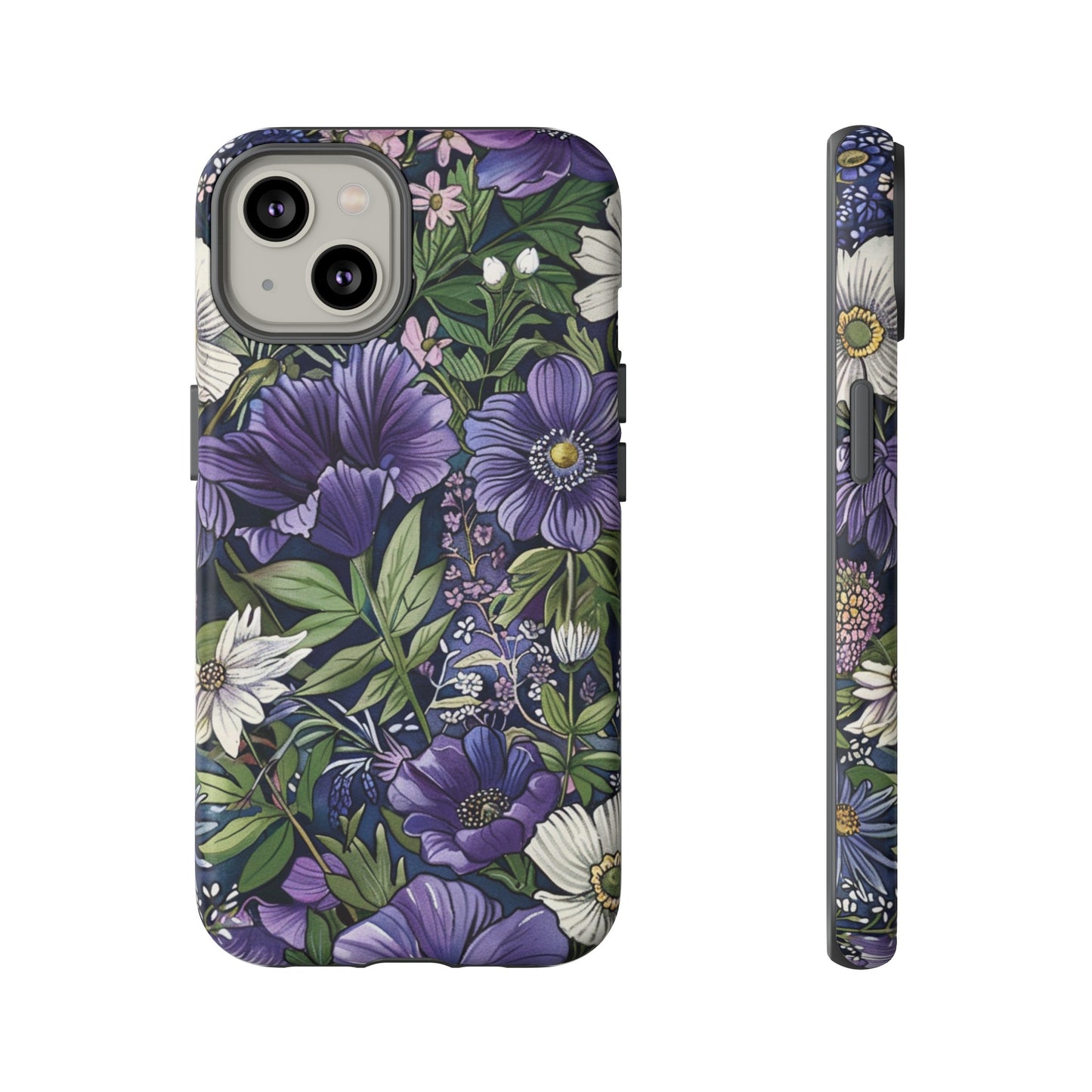 Floral Sage Purple Wildflower Phone Case