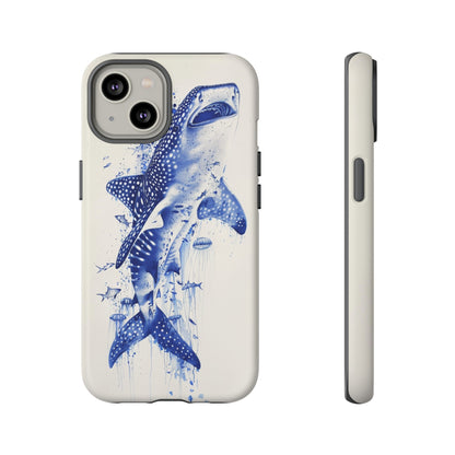 Whale Shark, Turtle, Manta Ray Phone Case