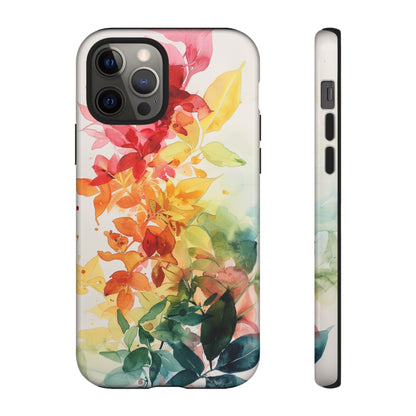 Floral Watercolor Painting iPhone 15 Case