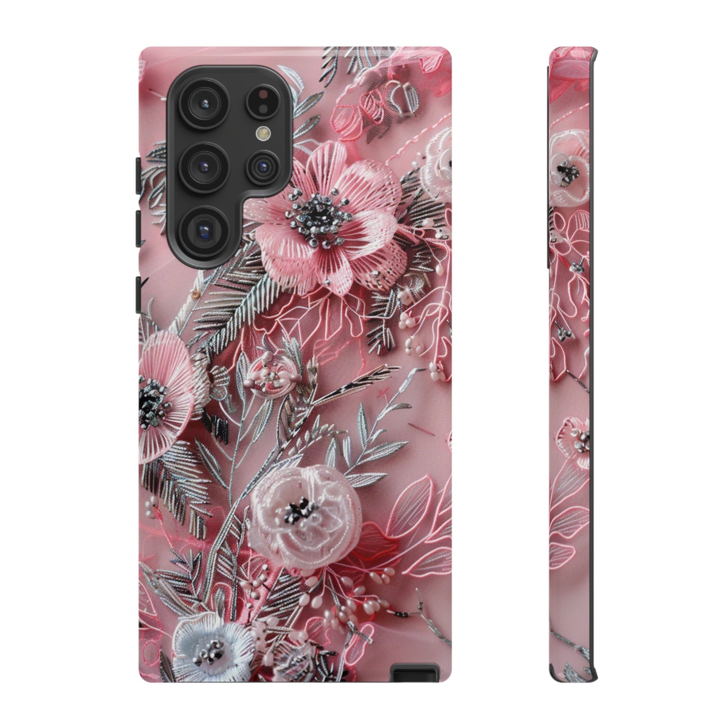 Coquette Aesthetic Floral Art Phone Case