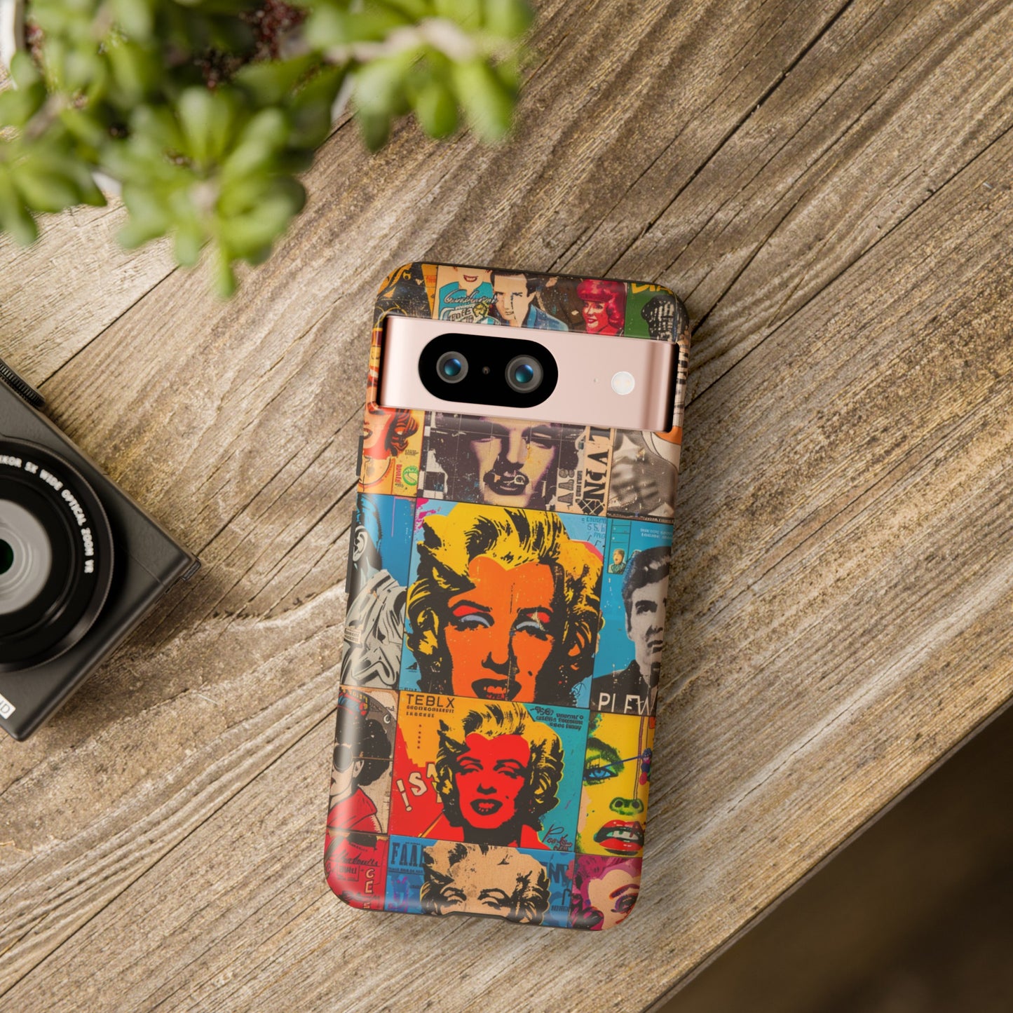 Retro Hollywood Pop Art Phone Case