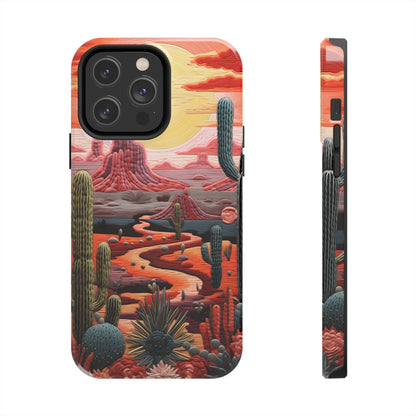Cactus Desert Sunset Phone Case
