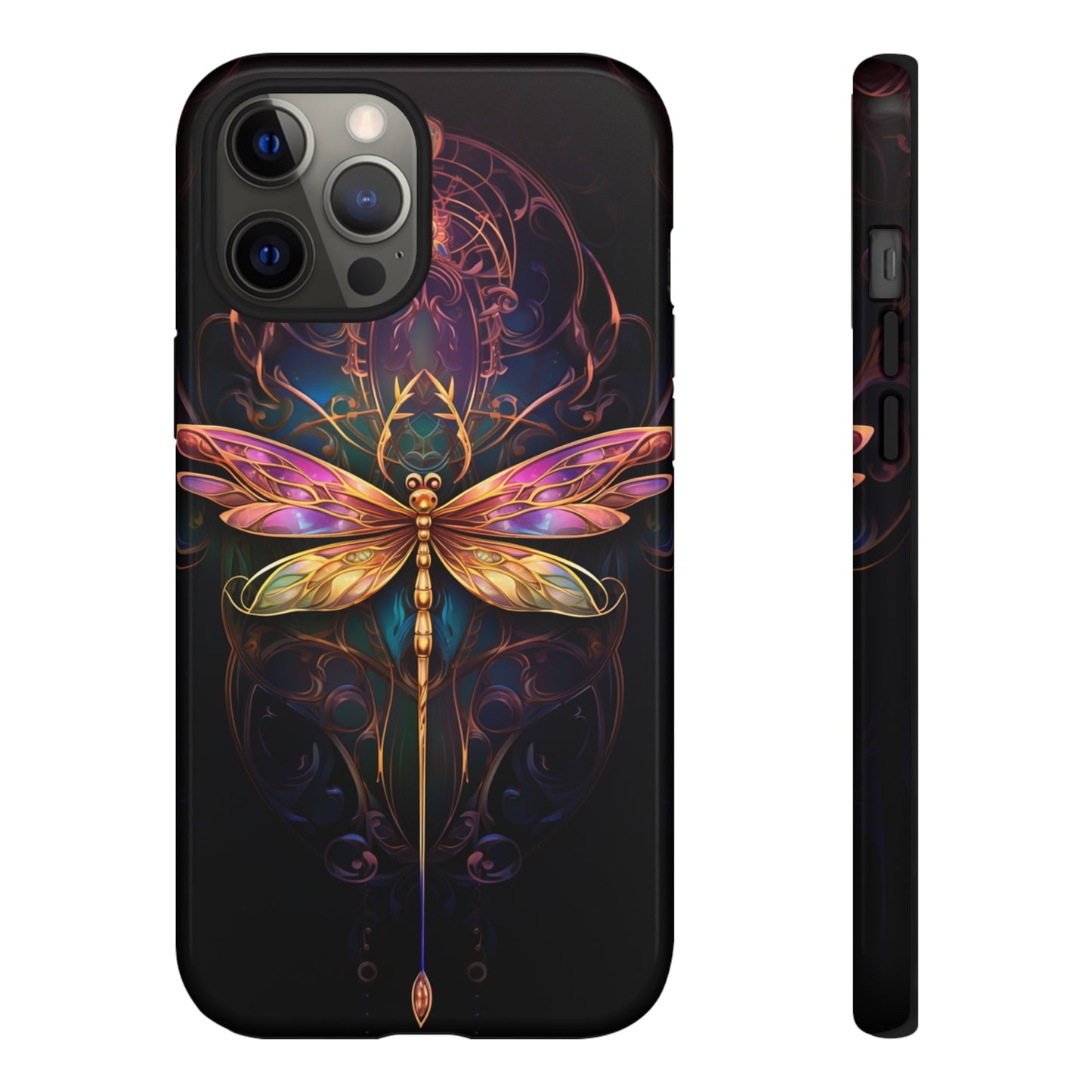 Art Nouveau Dragonfly - A Timeless Symbol of Elegance for Google Pixel, iPhone, and Samsung Cases