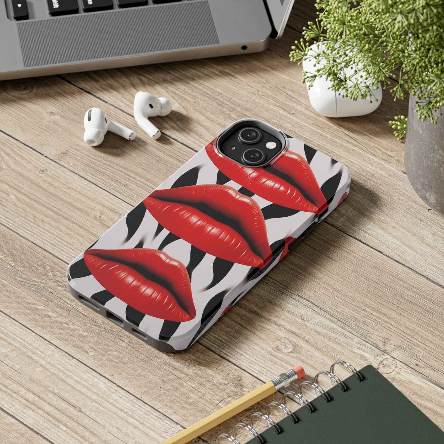 Kiss Lips iPhone Case | Expressive and Playful Design for iPhone 11, 12, 13, 14