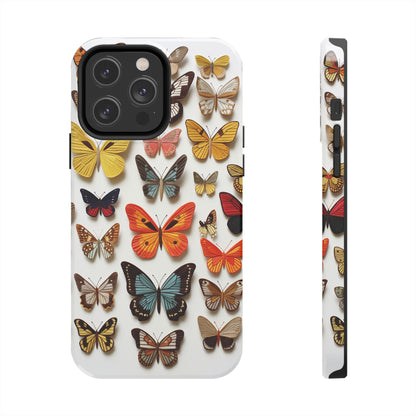 Elegant Embroidery: Delicate Butterfly iPhone Case – Crafted with Precision