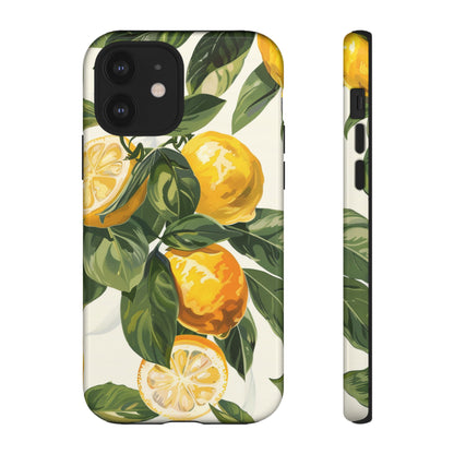 Yellow Lemon Italian  Painting iPhone 13 Case