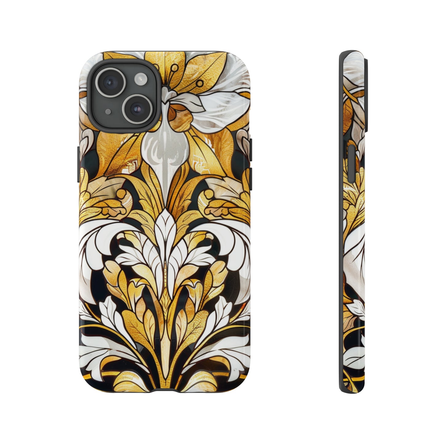 Art Deco Stained Glass floral Phone Case