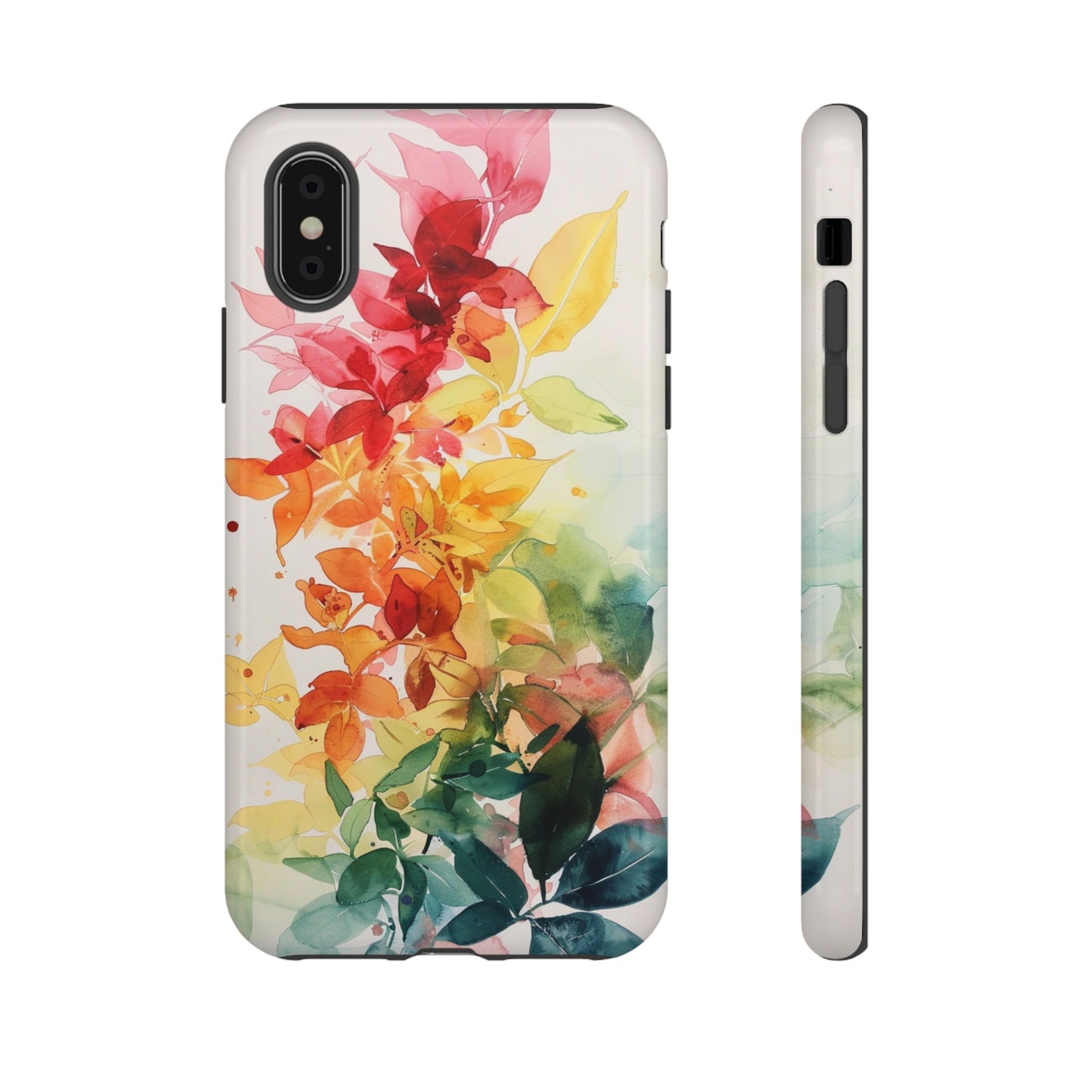 Floral Watercolor Painting iPhone 15 Case