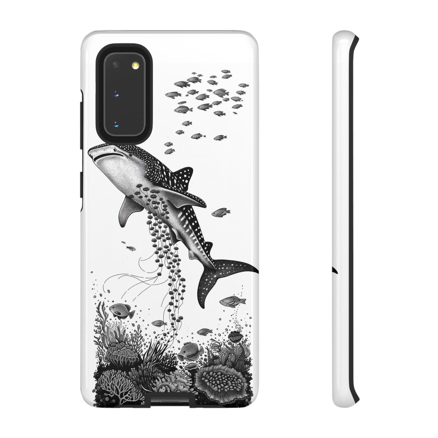 Whale Shark, Turtle, Manta Ray Phone Case