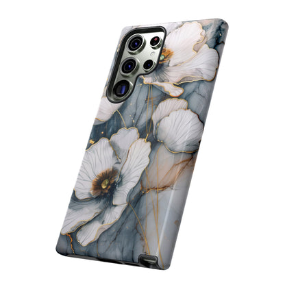 Flowers and Gold Phone Case