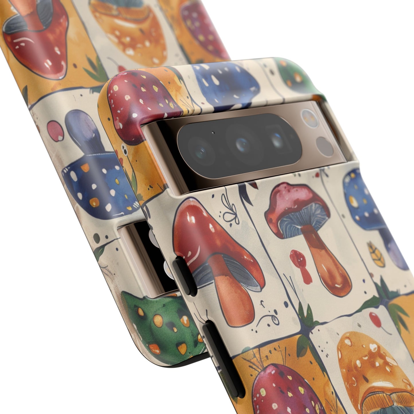 Trippy Magic Mushroom Toadstools Phone Case