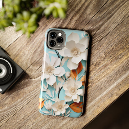 Paper Floral iPhone Case | Delicate Elegance and Nature-Inspired Beauty