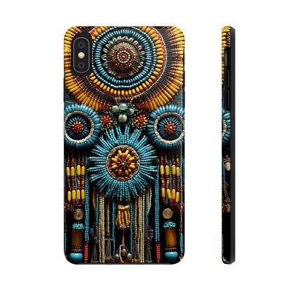 Native American Beadwork iPhone Case | Crafted Elegance with Cultural Heritage