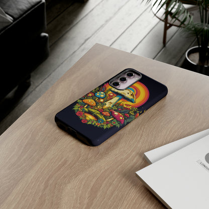 Psychedelic Art Mushroom Phone Case