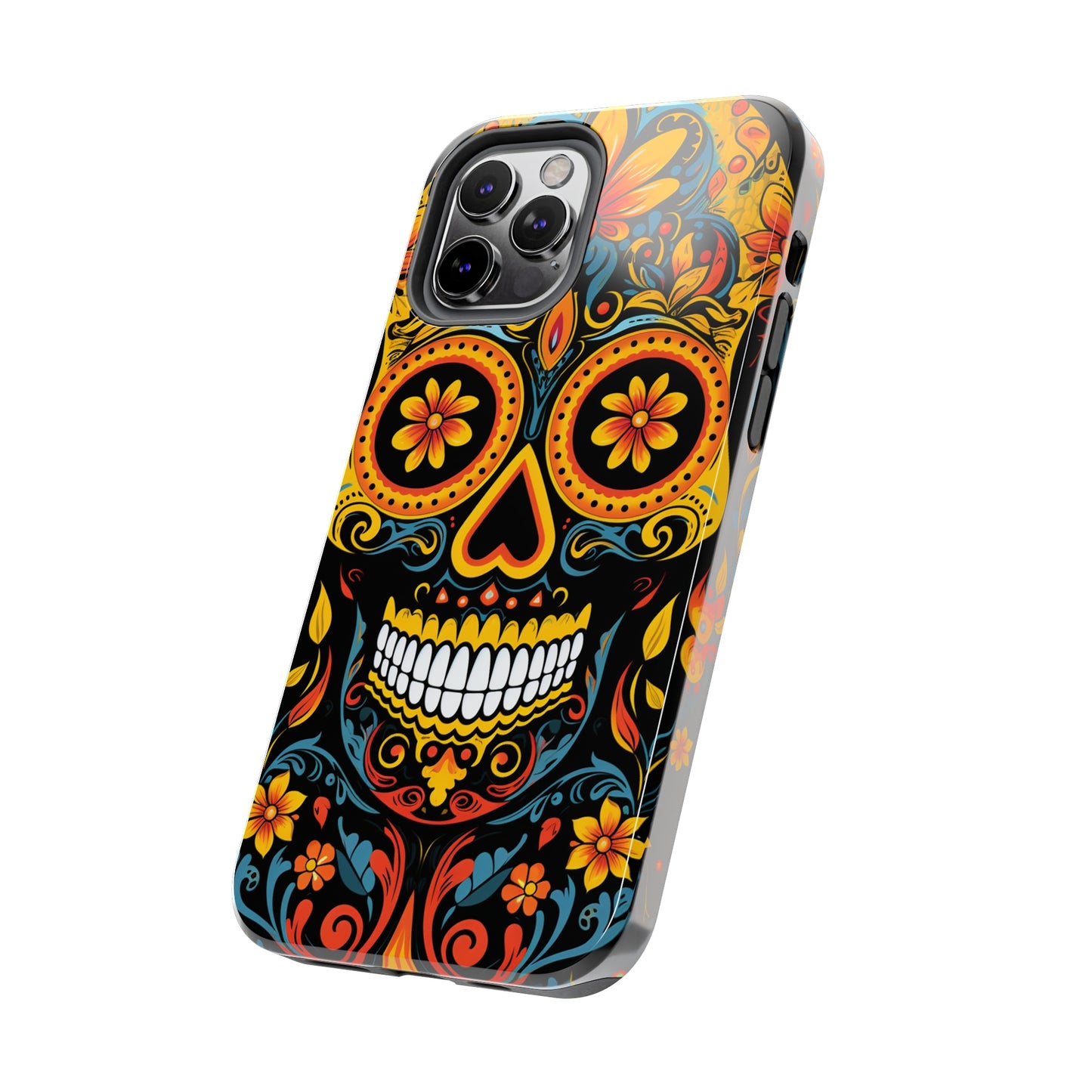 Sugar Skull Design Phone Case