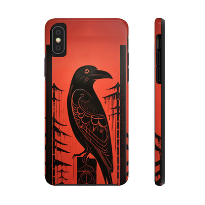 Mystic Totem: Northwest Native American Tribal Raven | Cultural Heritage iPhone Case