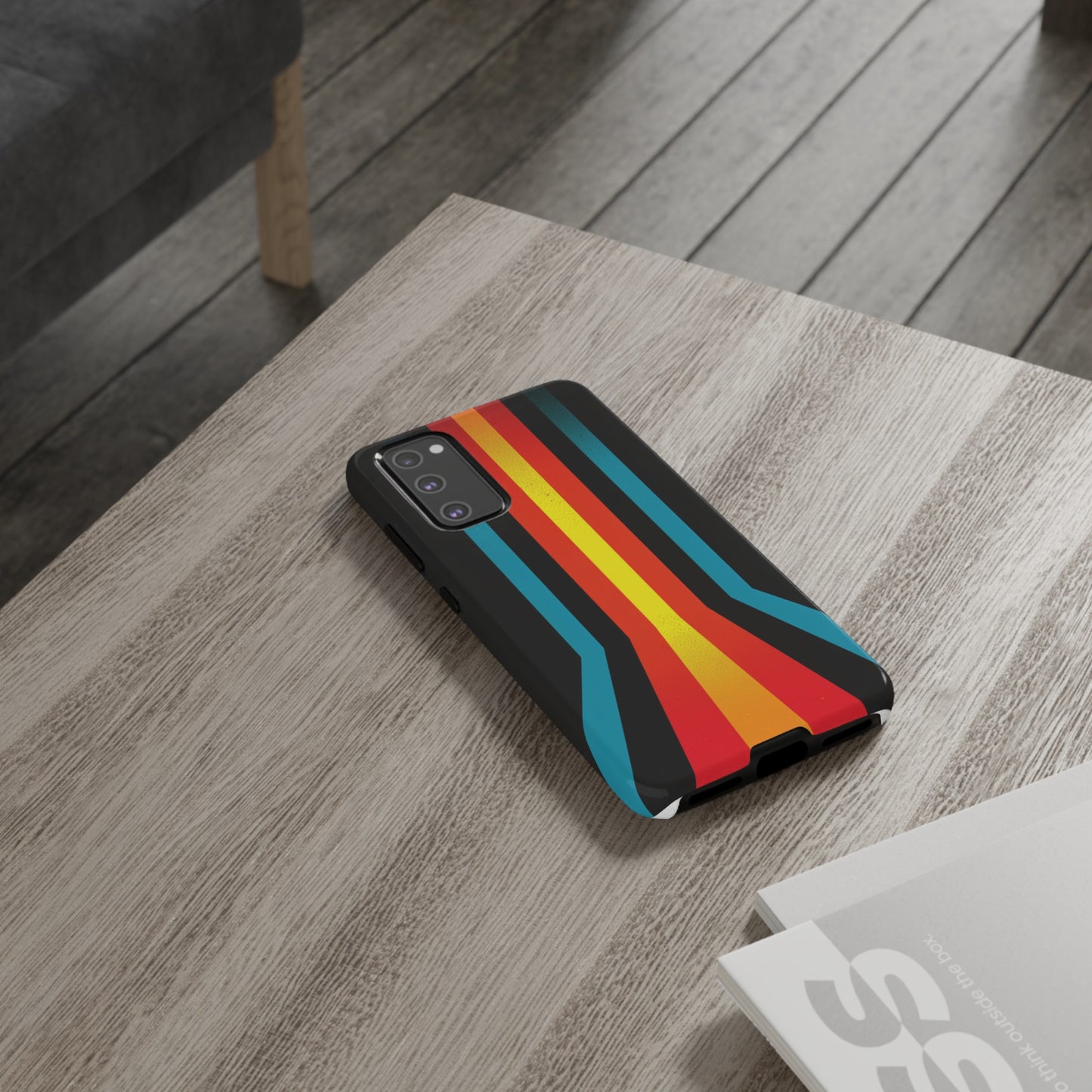 Retro Lines 1980s Flashback Phone Case