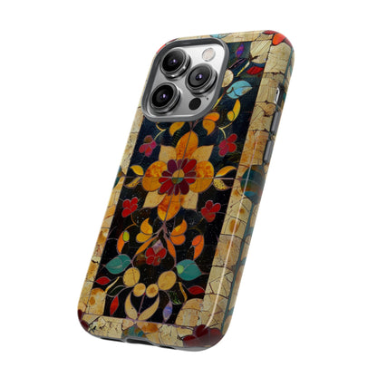 Azulejo Porcelain Vintage Tile Mediterranean Design Phone Case