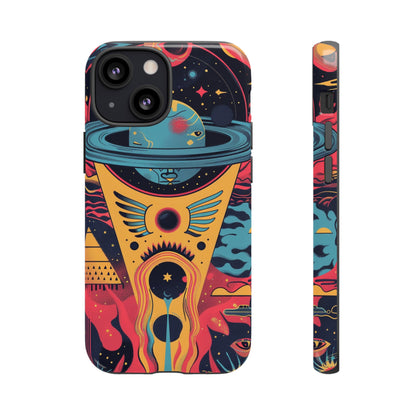 Cosmic Journey Space and Time Phone Case