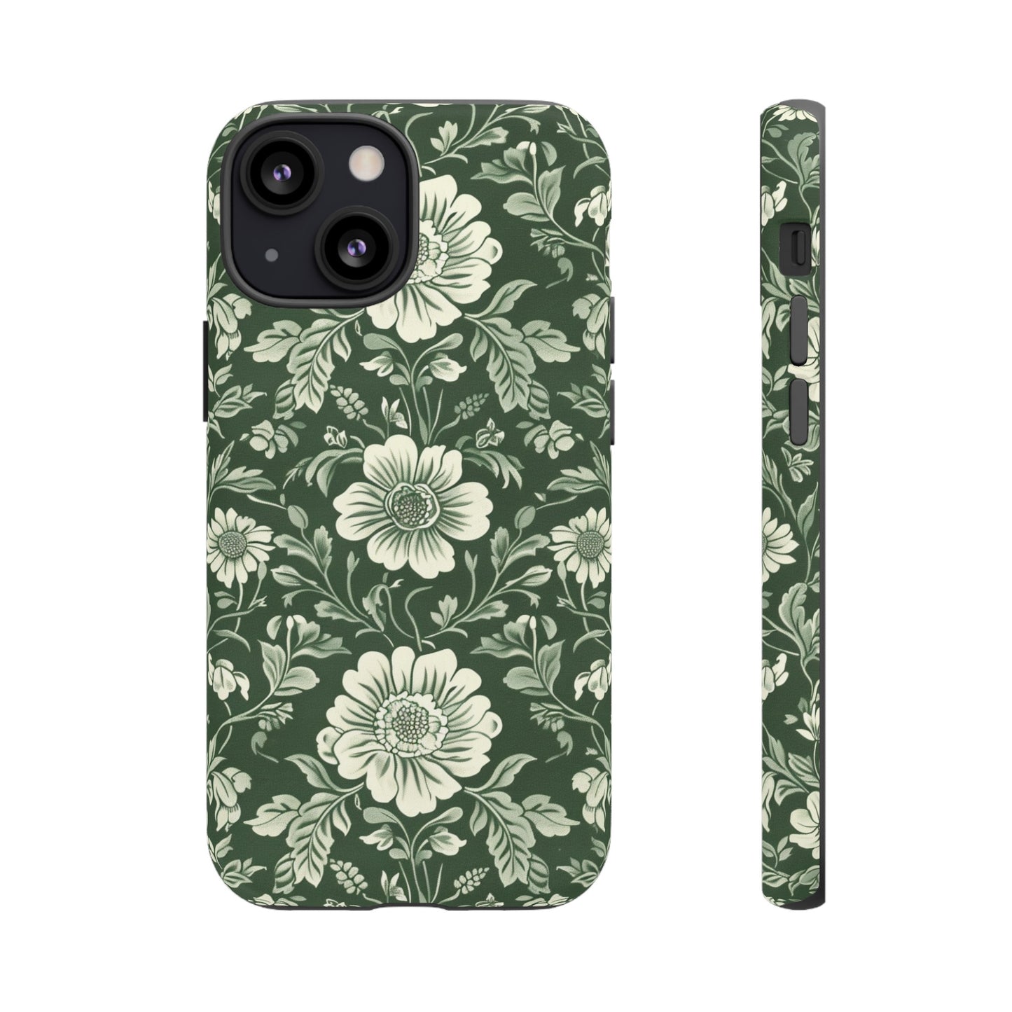 Floral Sage Green Wildflower Phone Case