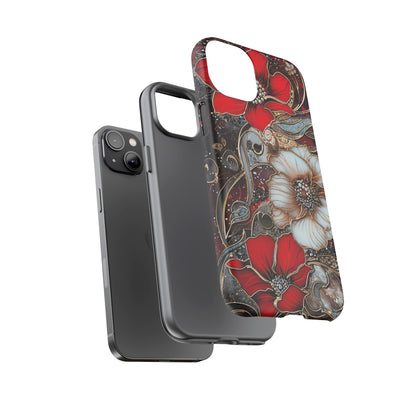 Stained Glass Floral Paisley Explosion Phone Case