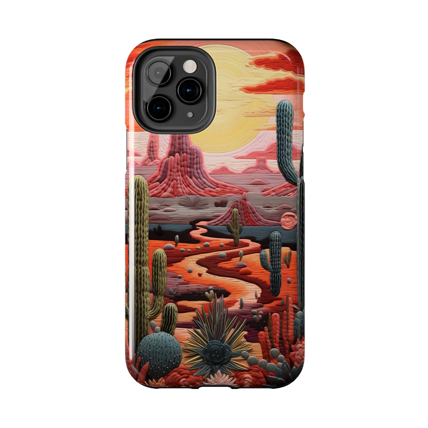 Cactus Desert Sunset Phone Case