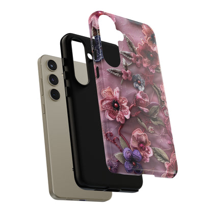 Coquette Aesthetic Floral Art Phone Case