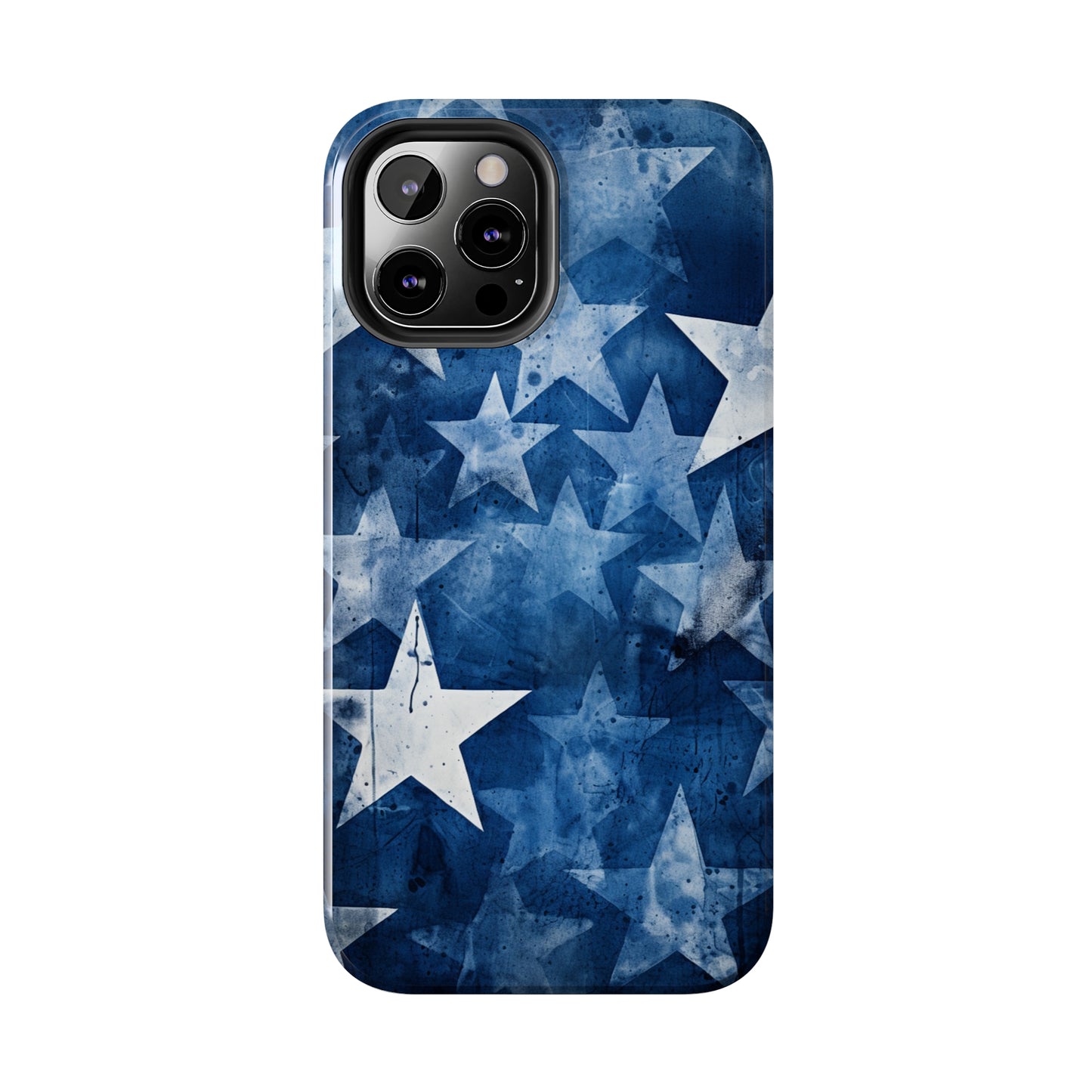 Starry Nights: Denim Dreams | Celestial Star-Patterned iPhone Case