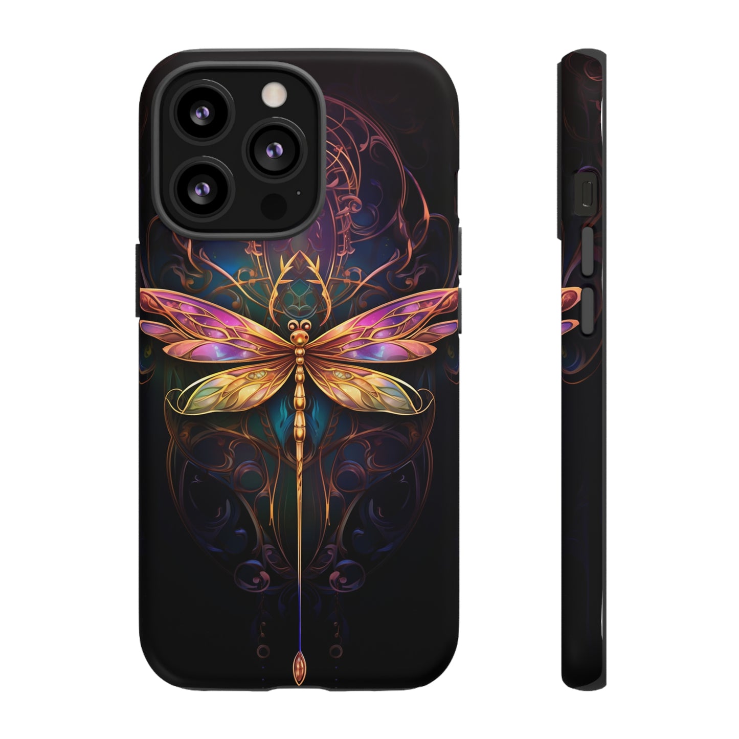 Art Nouveau Dragonfly - A Timeless Symbol of Elegance for Google Pixel, iPhone, and Samsung Cases