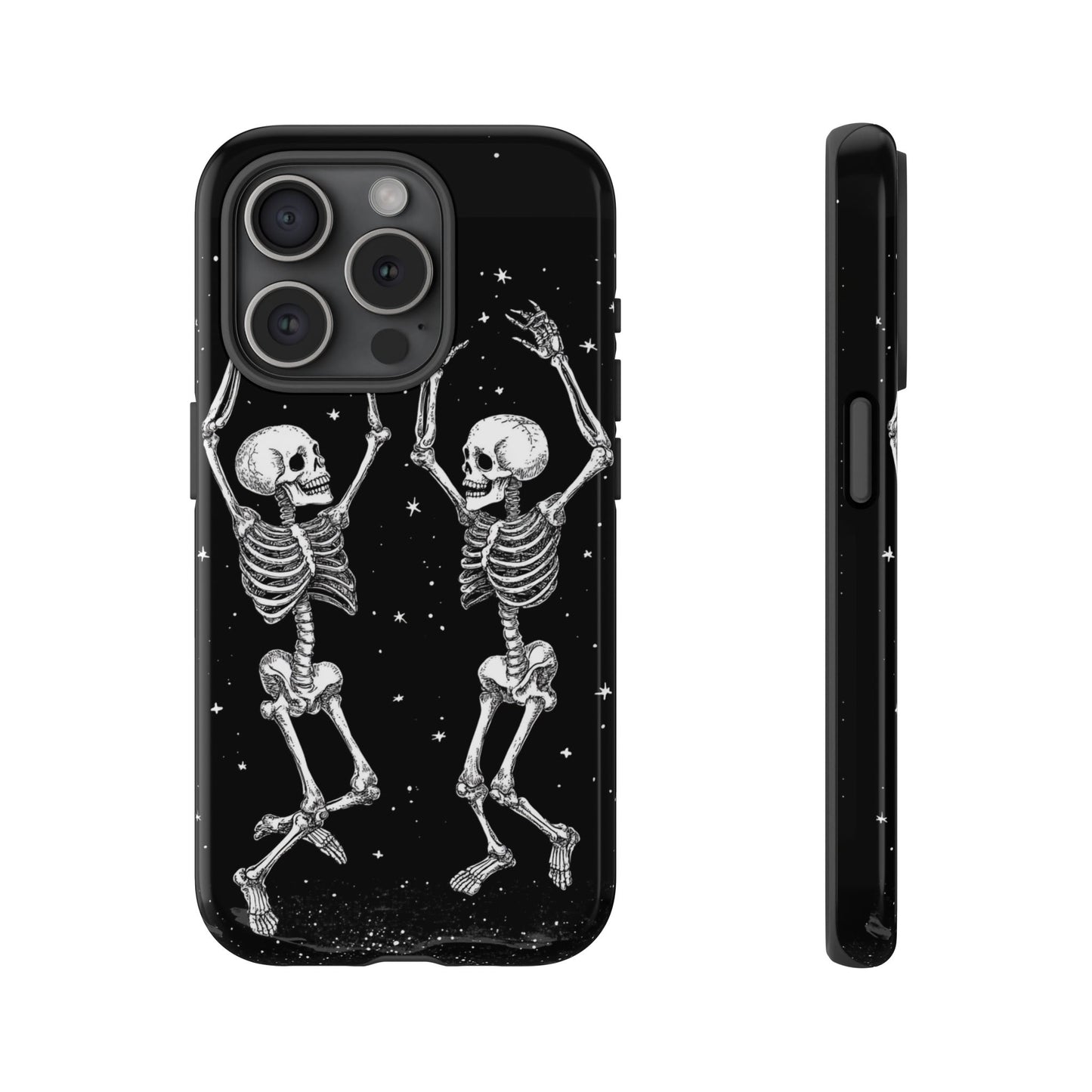 Halloween Dancing Skeletons iPhone Case